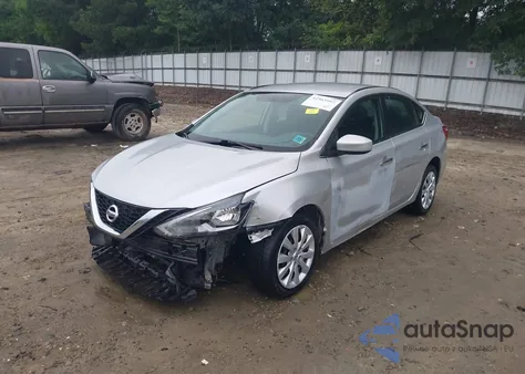 2016 Nissan Sentra Fe+ S/S/Sl/Sr/Sv z USA, uszkodzony, nr VIN 3N1AB7AP5GL656620